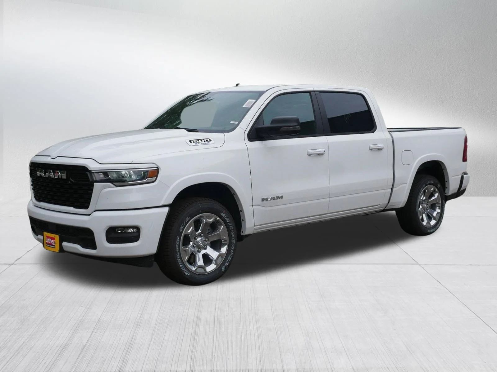 New 2026 Bright White Clear-Coat Exterior Paint RAM Big Horn image 3