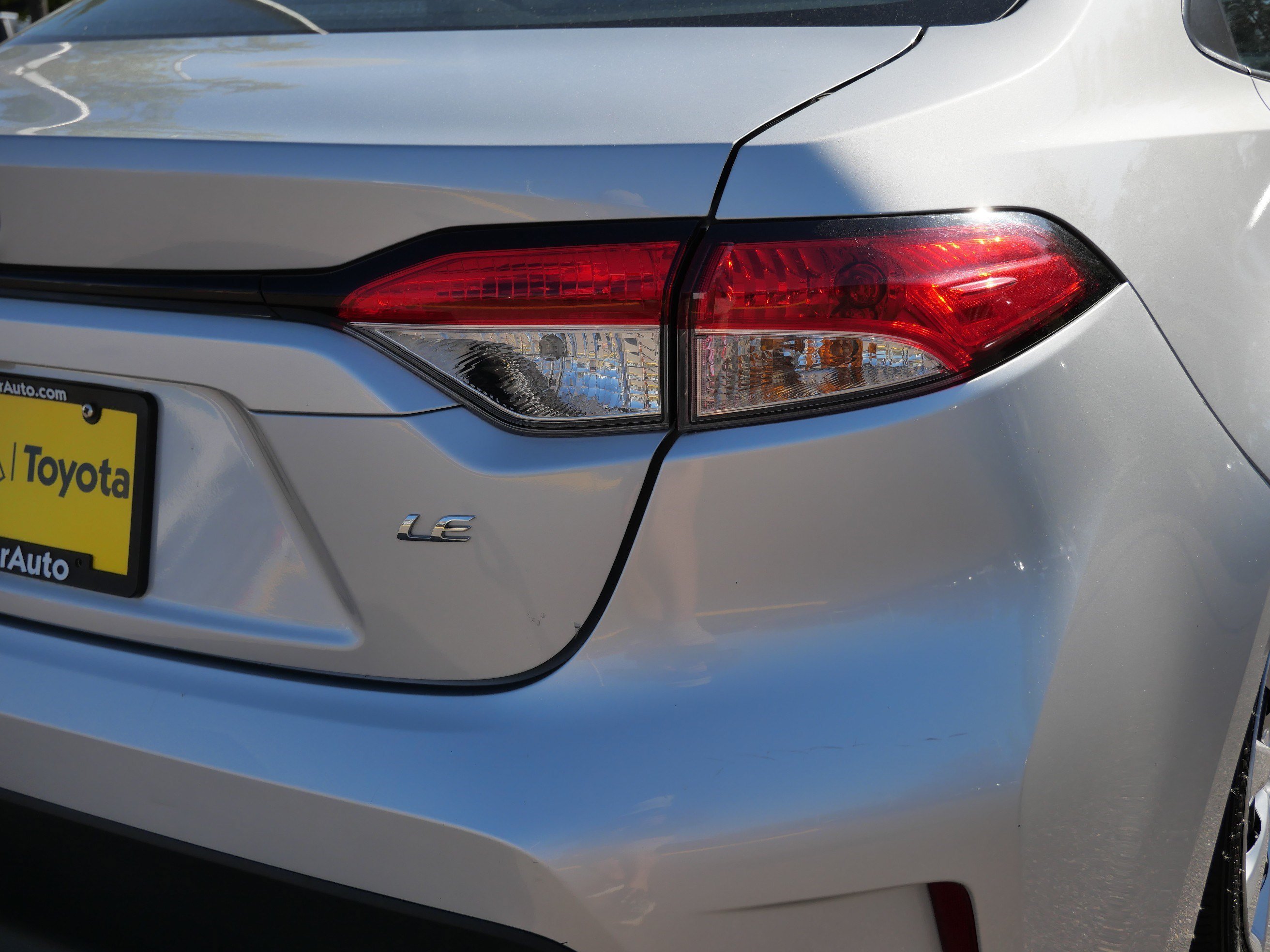 Certified Used 2023 Classic Silver Metallic Toyota LE image 17