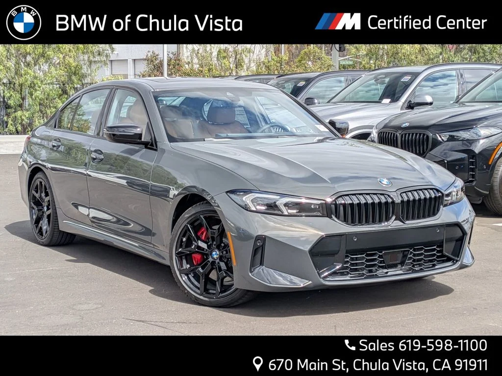 New 2026 Gray BMW 330i image 1
