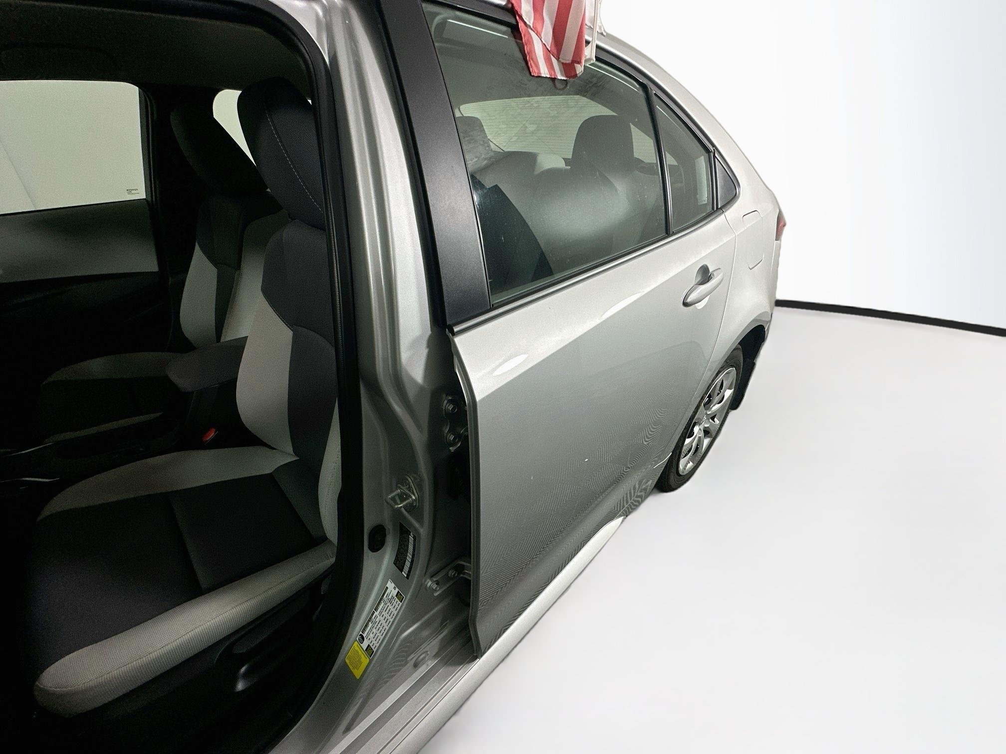 Certified Used 2025 Classic Silver Metallic Toyota LE image 12