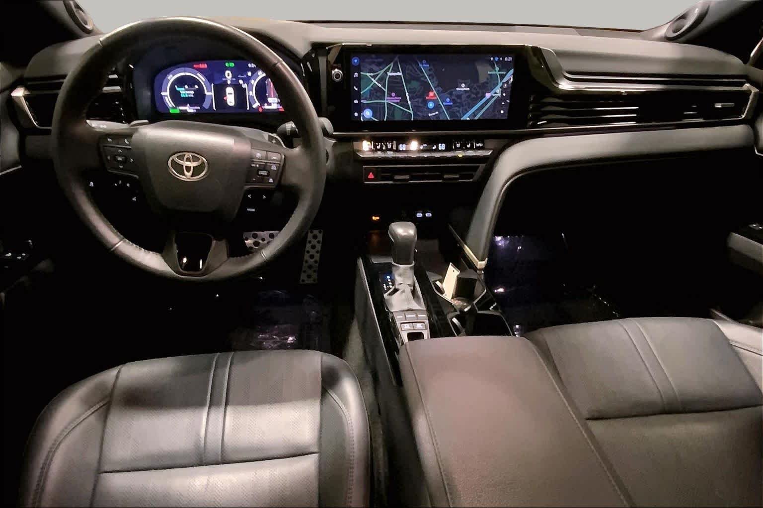 Used 2025 Midnight Black Metallic Toyota XSE image 16