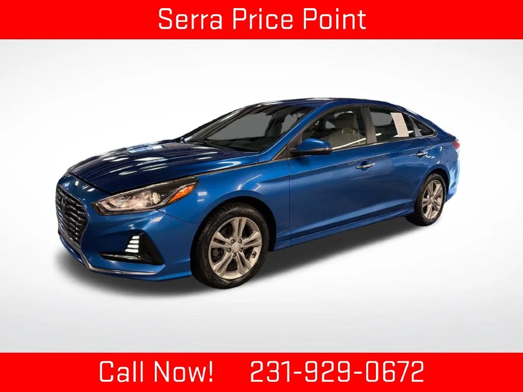 Used 2018 Blue Hyundai SEL image 1