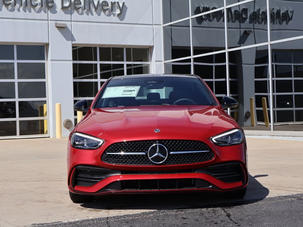 New 2026 MANUFAKTUR Patagonia Red Metallic Mercedes-Benz C 300 image 2