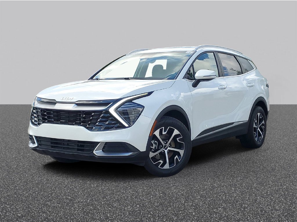 Used 2024 White Kia EX image 1