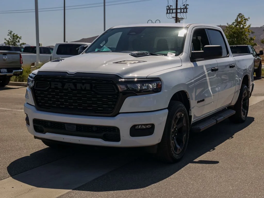 New 2026 Bright White Clear-Coat Exterior Paint RAM Black Express image 8