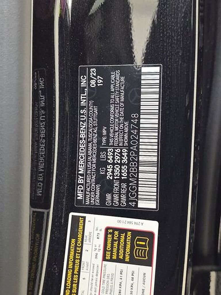 Used 2023 Black Mercedes-Benz 350+ SUV image 15