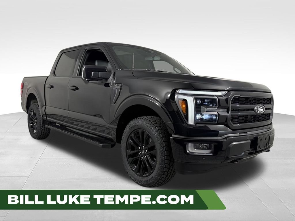 Used 2024 Agate Black Metallic Ford Lariat image 1