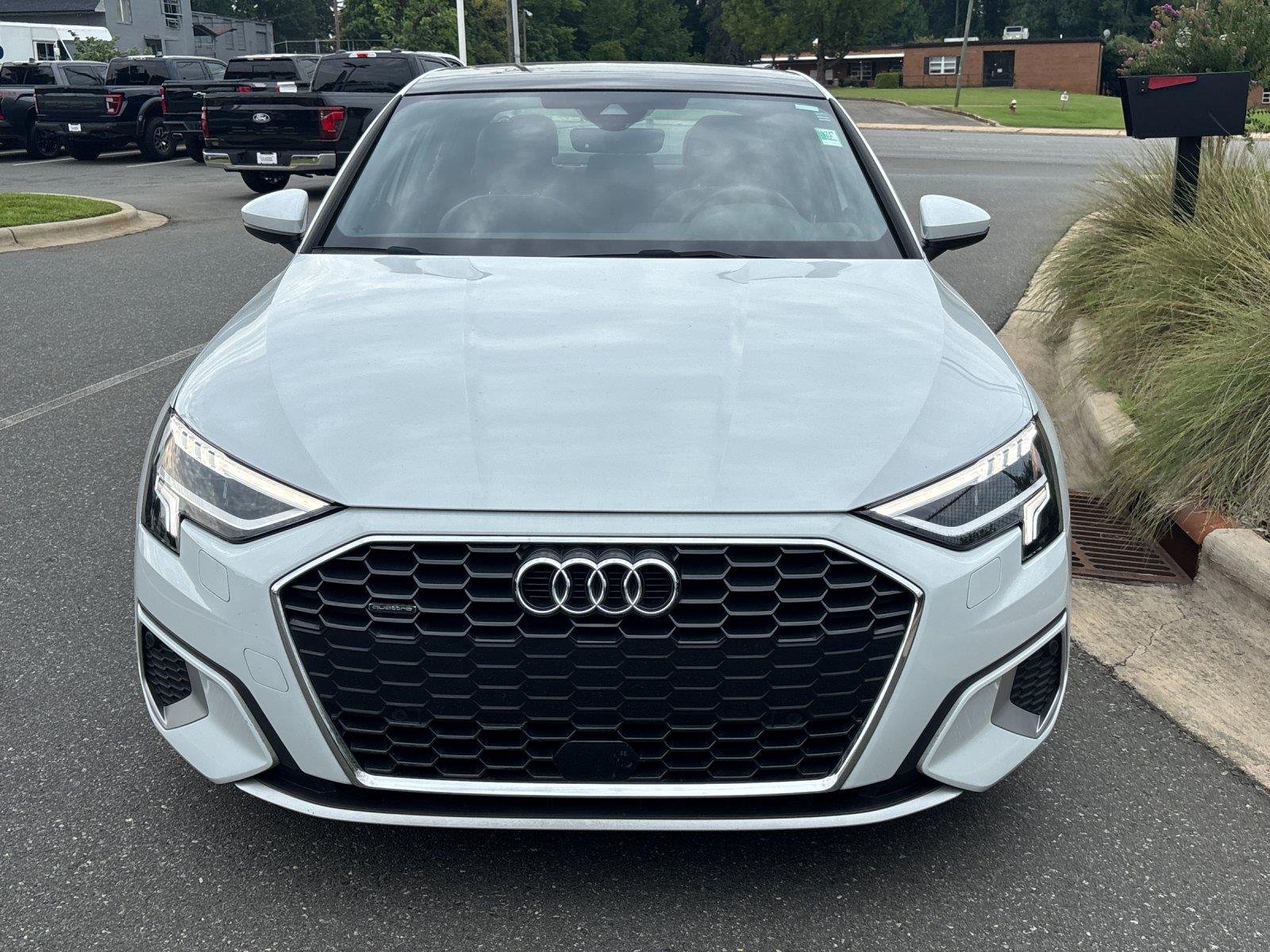 Used 2023 Glacier White Metallic Audi Premium Plus image 8