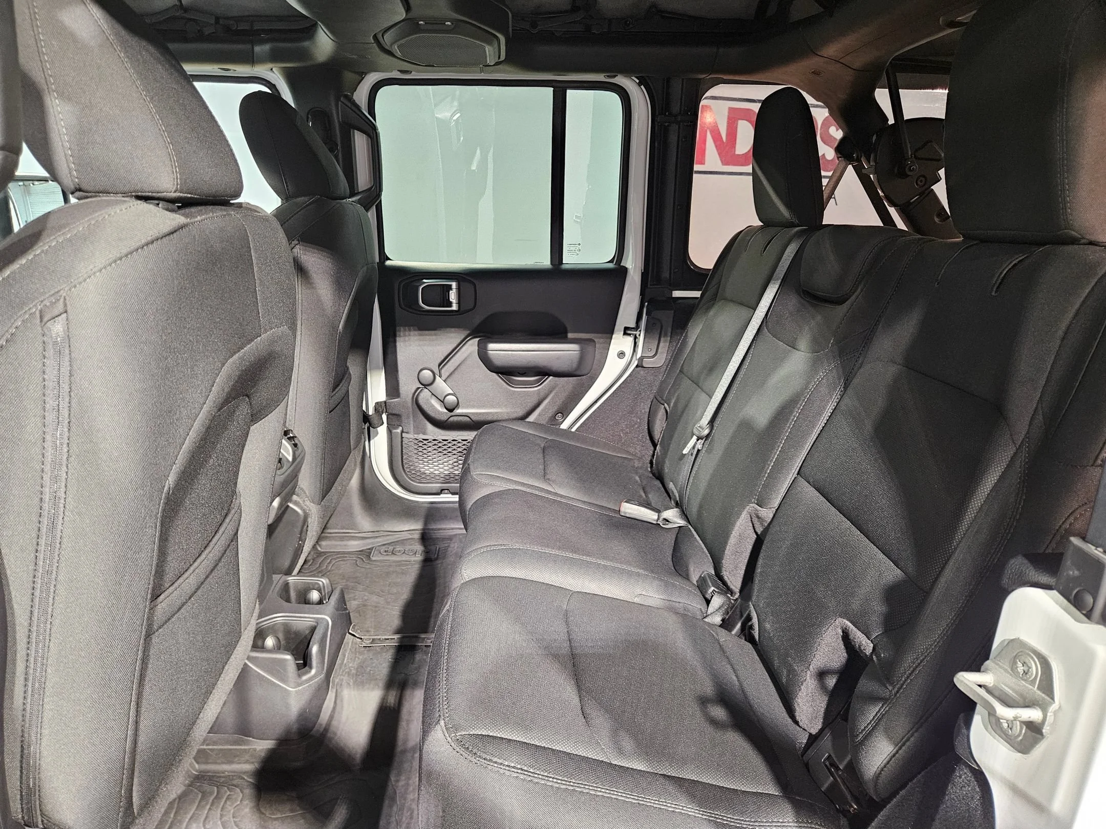 Used 2022 Bright White Clearcoat Jeep Unlimited Willys Sport image 32