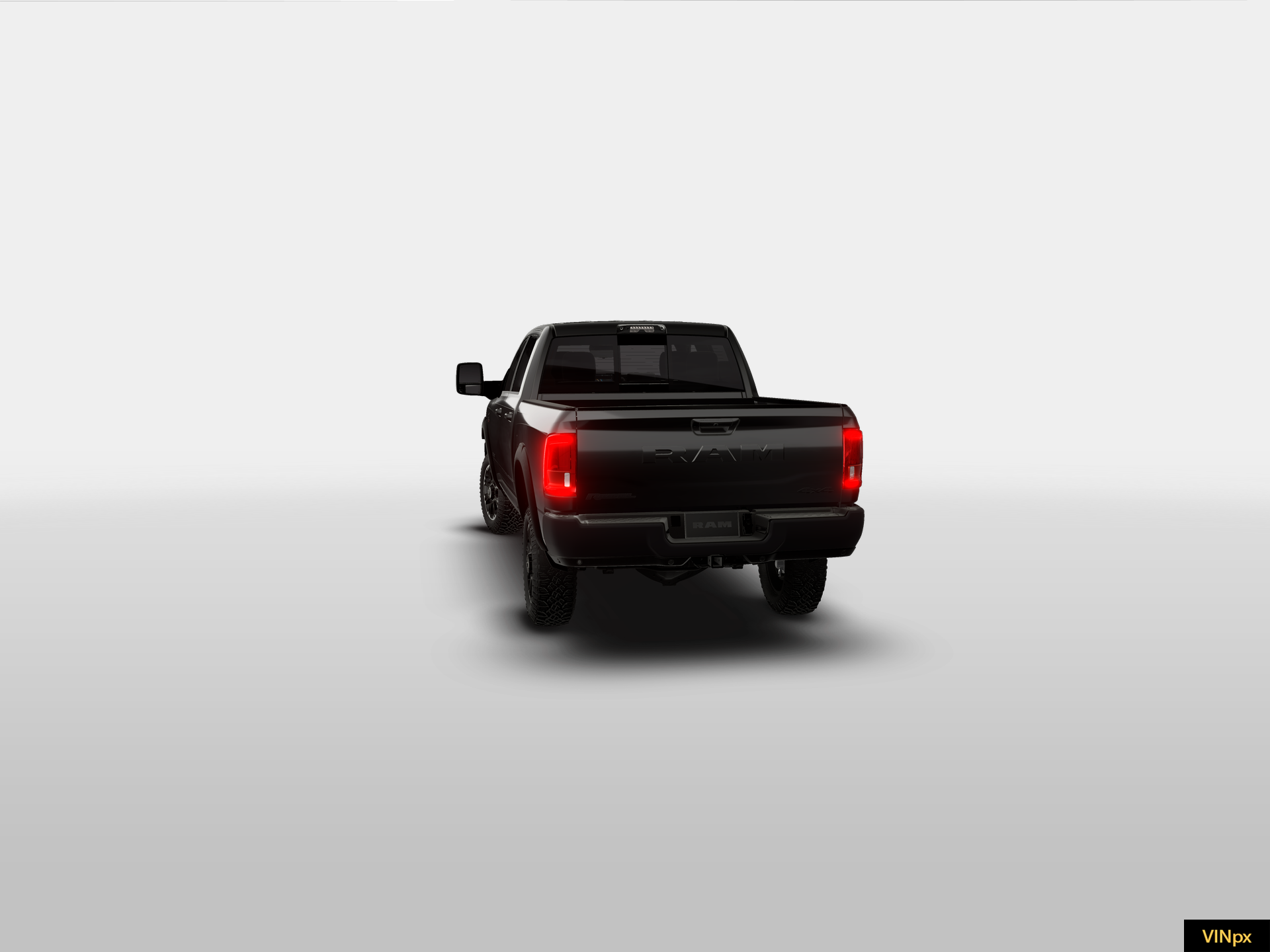 New 2026 Diamond Black Crystal Pearl-Coat Exterior Paint RAM REBEL image 10