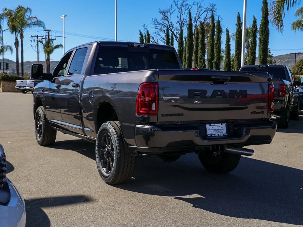 New 2026 Granite Crystal Metallic Clear-Coat Exterior Paint RAM Laramie Night Edition image 6