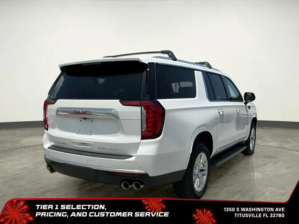 Used 2024 White Frost Tricoat GMC Denali image 8