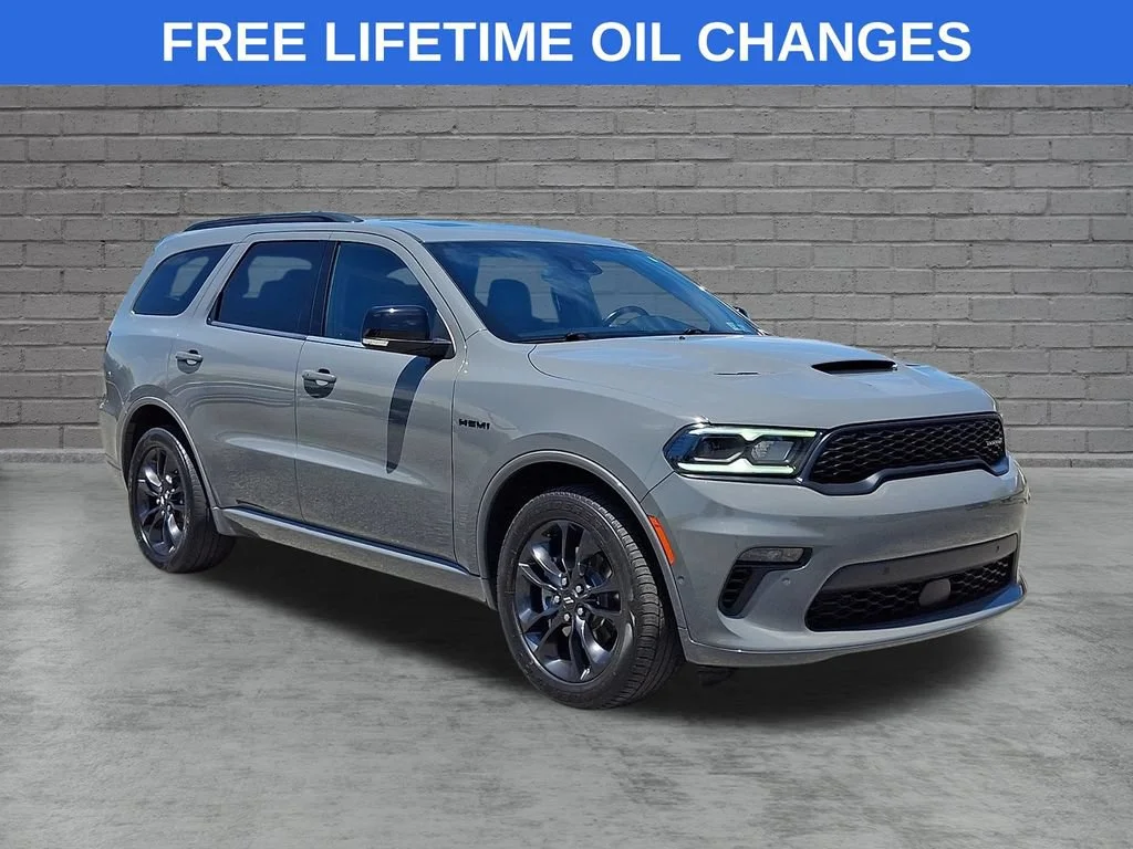 Used 2023 Destroyer Gray Clearcoat Dodge R/T Plus image 1