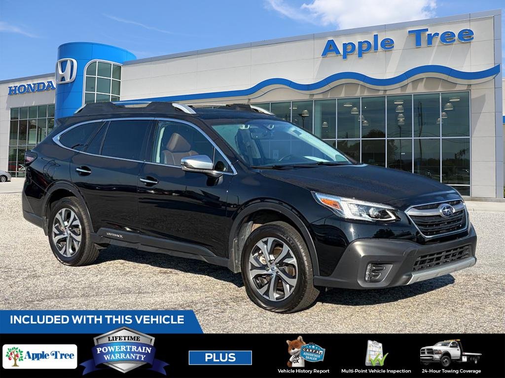 Used 2020 Crystal Black Silica Subaru Touring image 2