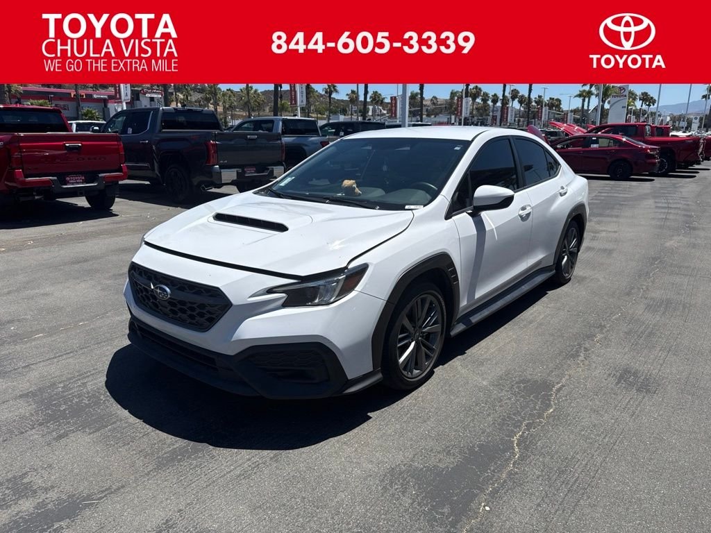 Used 2023 White Subaru Base image 1
