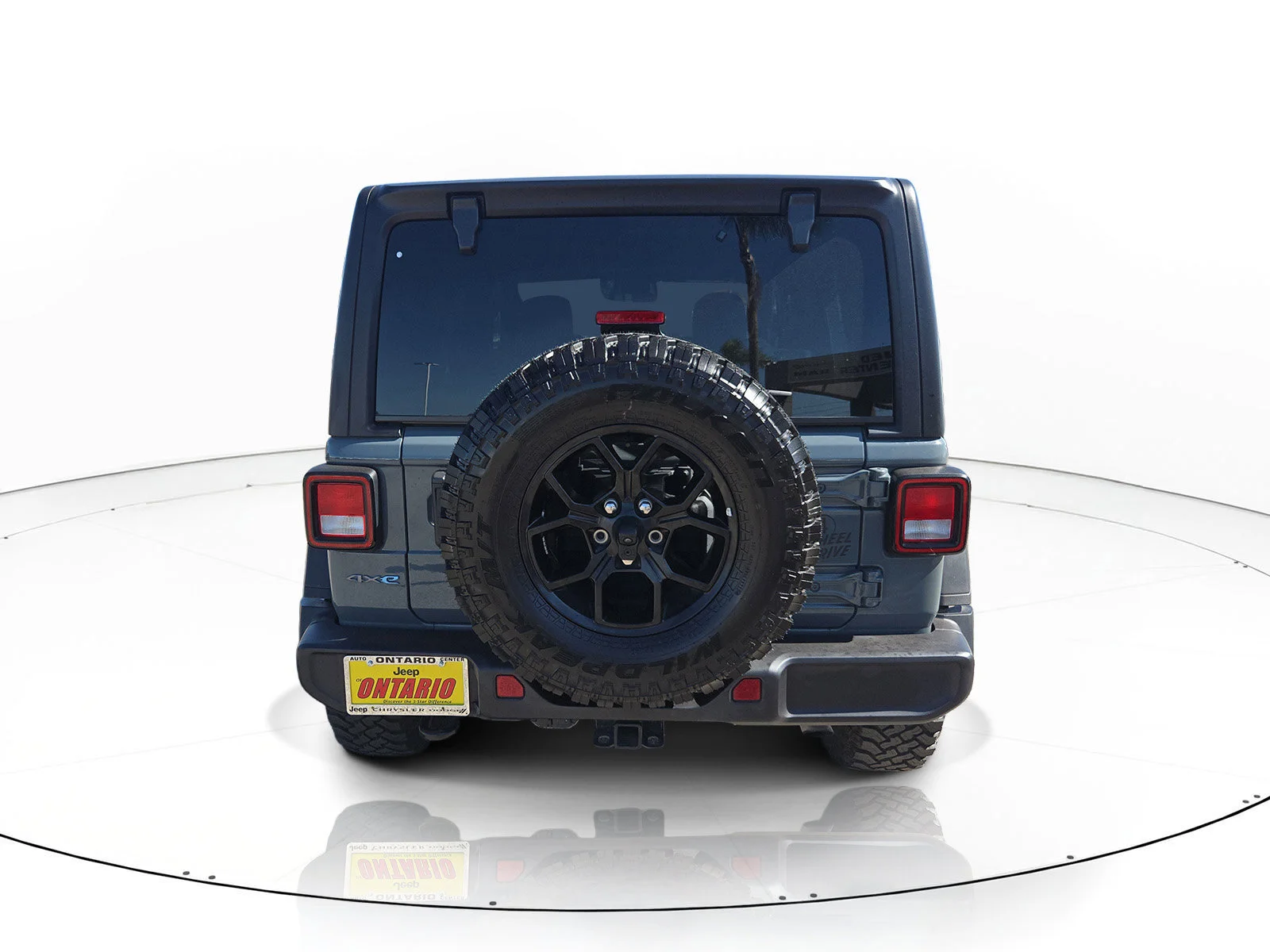 Certified Used 2025 Gray Jeep Willys 4xe image 4