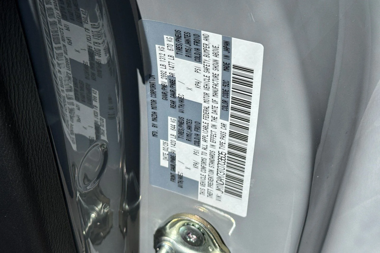 New 2026 Aero Gray Metallic Mazda Grand Touring image 33