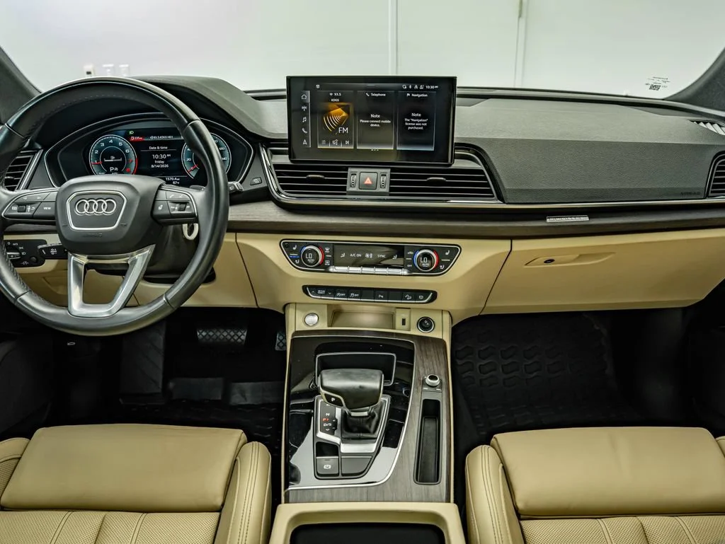 Used 2022 Glacier White Metallic Audi 45 S line Premium image 32