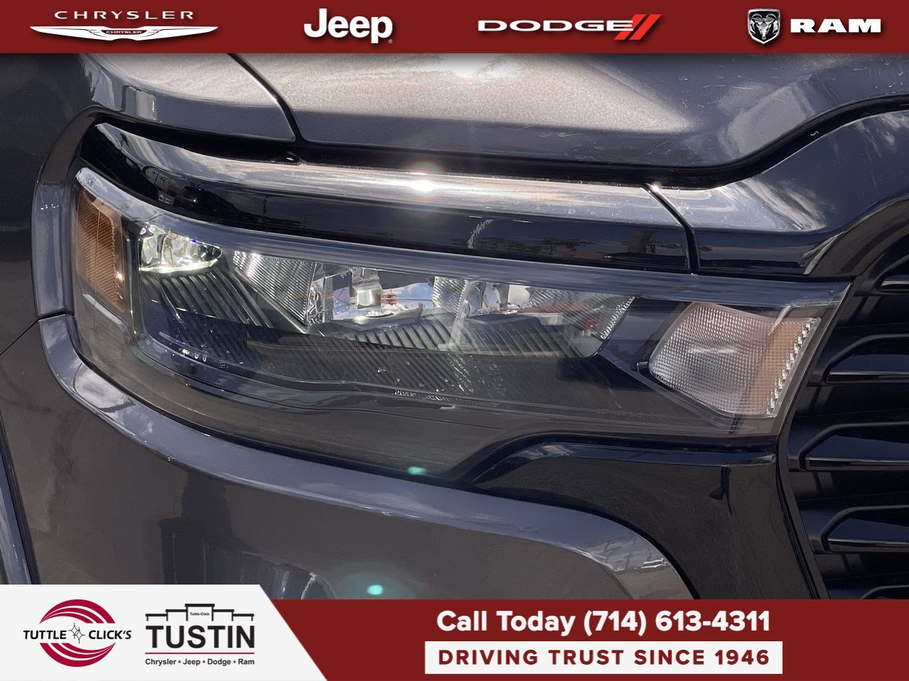 New 2026 Granite Crystal Metallic Clear-Coat Exterior Paint RAM Laramie image 13