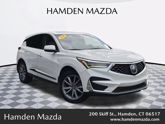 Used 2019 White Acura Technology Package image 1