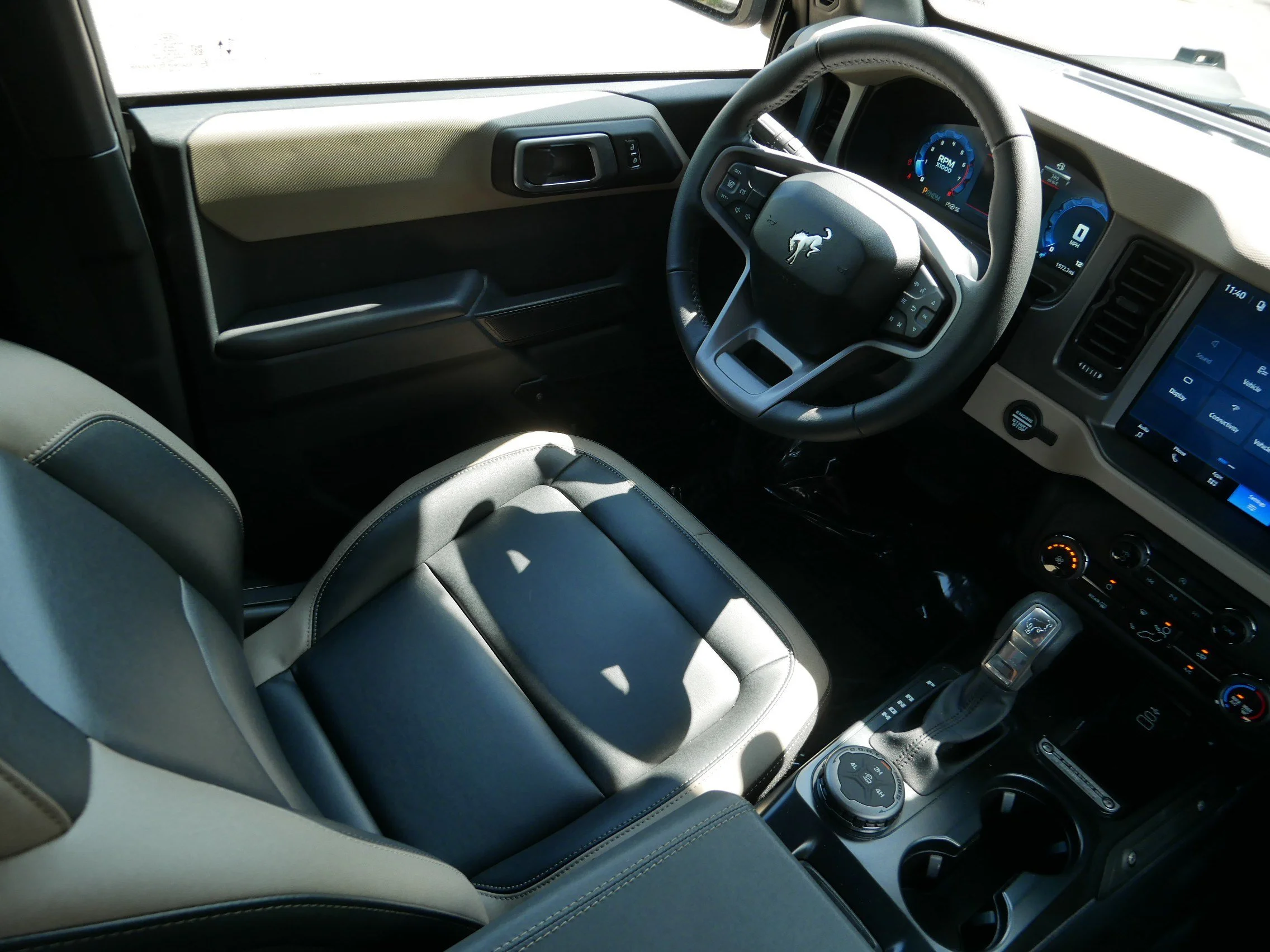 New 2026 Light Blue Clearcoat Metallic Ford Big Bend image 9