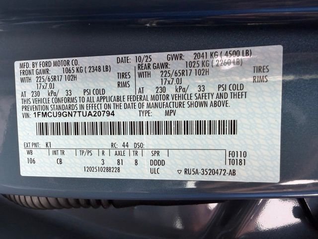New 2026 Vapor Blue Metallic Ford Active® image 46