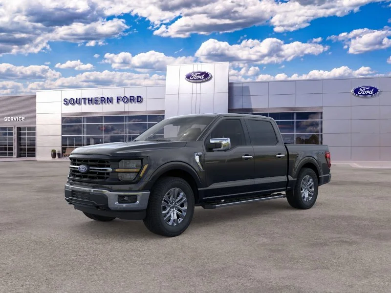 New 2026 Agate Black Metallic Ford XLT image 10