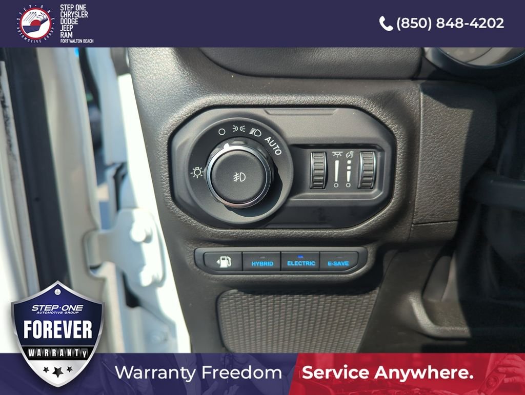 Used 2022 White Jeep Unlimited Sahara 4xe image 19