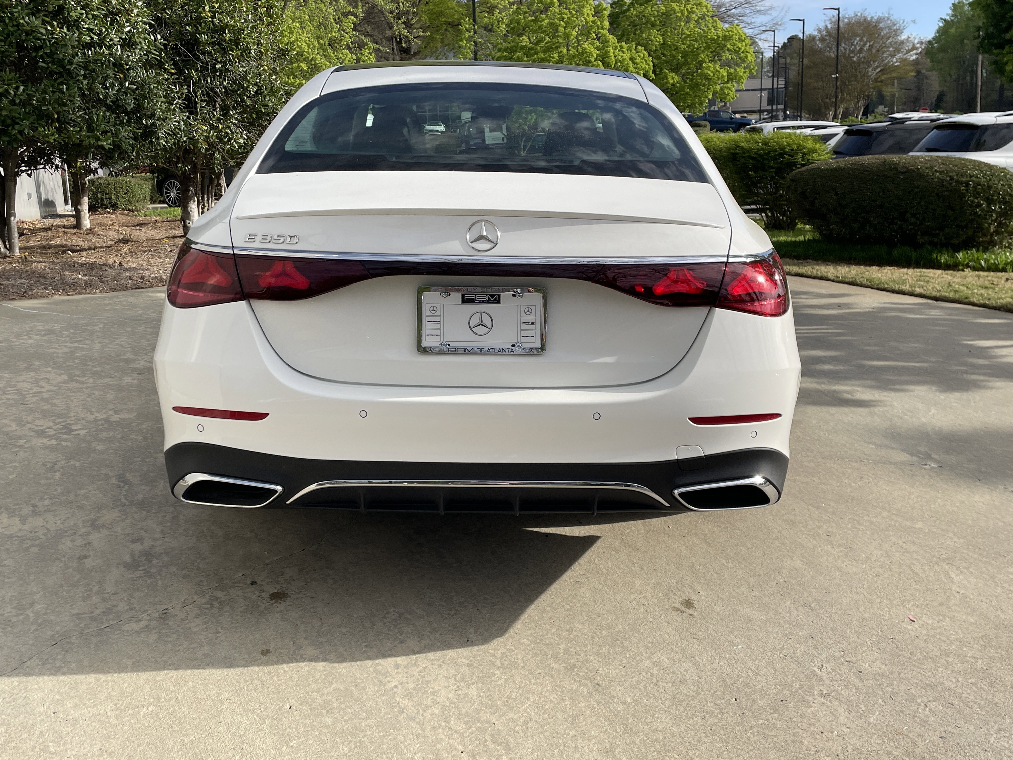 Certified Used 2025 Polar White Mercedes-Benz E 350 RWD Sedan image 7