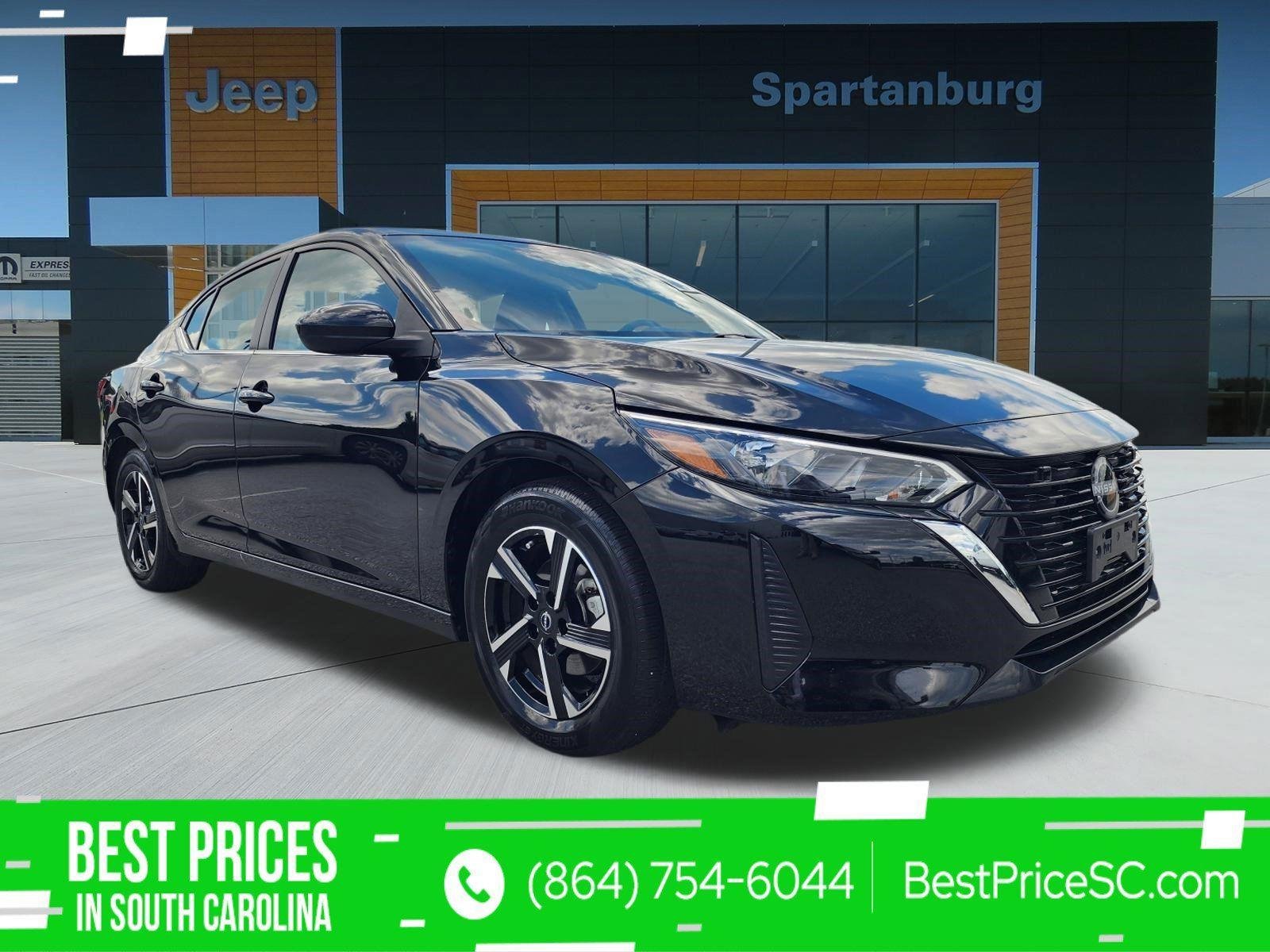 Used 2025 Super Black Nissan SV image 1
