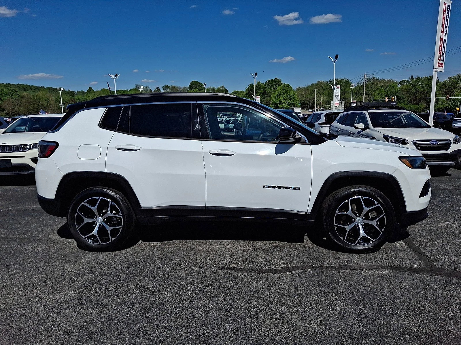 Certified Used 2024 Bright White Clearcoat Jeep Limited image 8