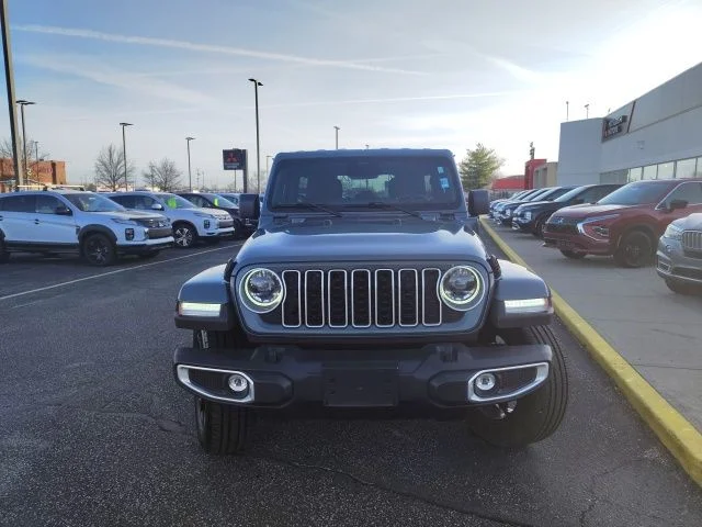 Used 2025 Jeep Wrangler 4xe Sahara 4XE with VIN 1C4RJXP64SW601080 for sale in Indianapolis, IN