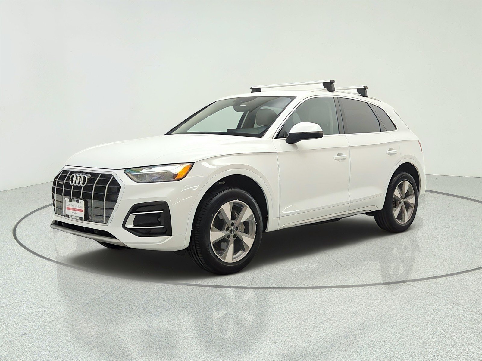 Used 2023 Glacier White Metallic Audi Premium image 1