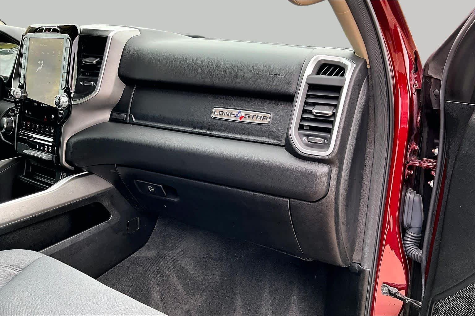 Used 2020 Delmonico Red Pearlcoat Ram Lone Star image 19