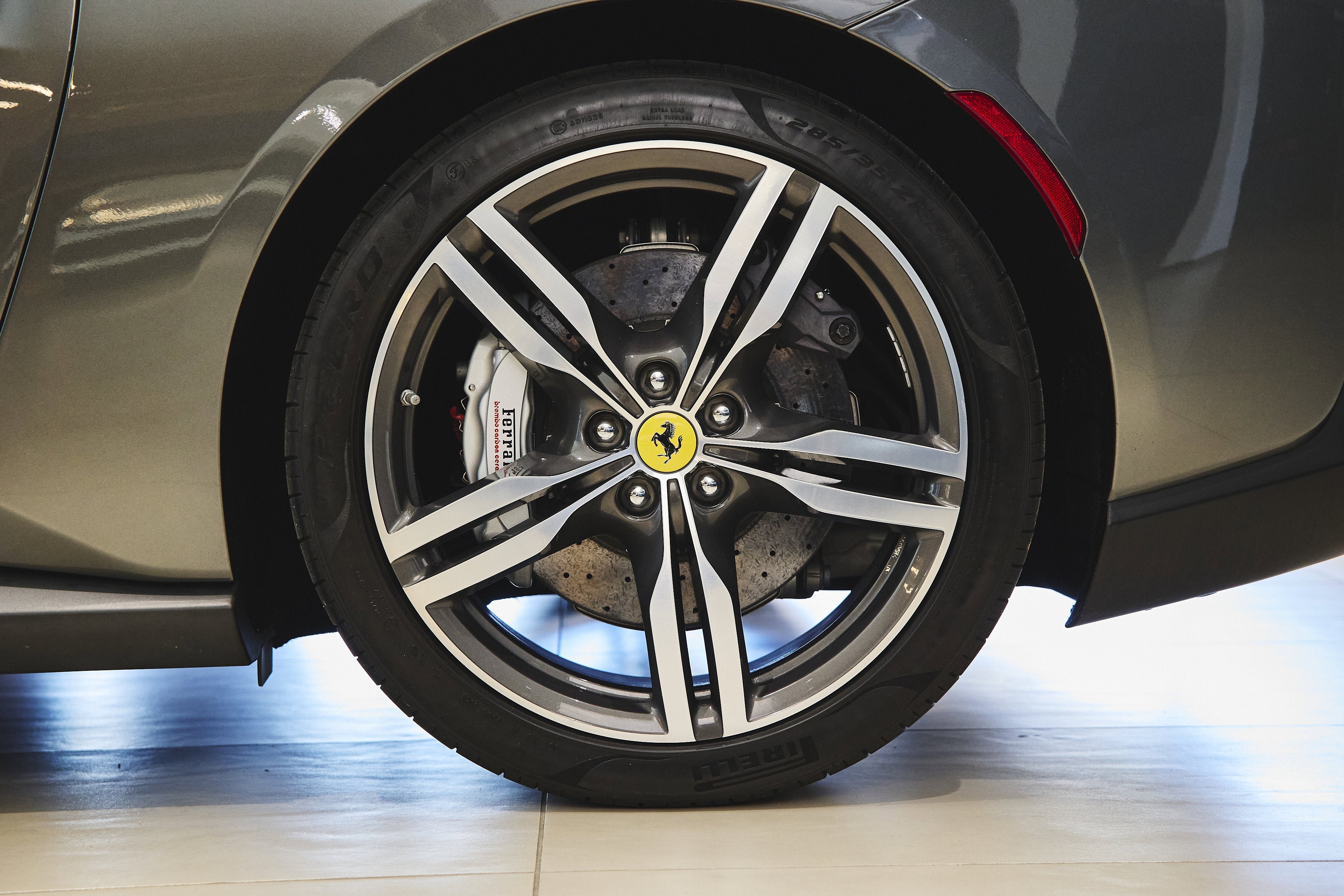 Used 2019 Grigio Silverstone Metallic Ferrari  image 52