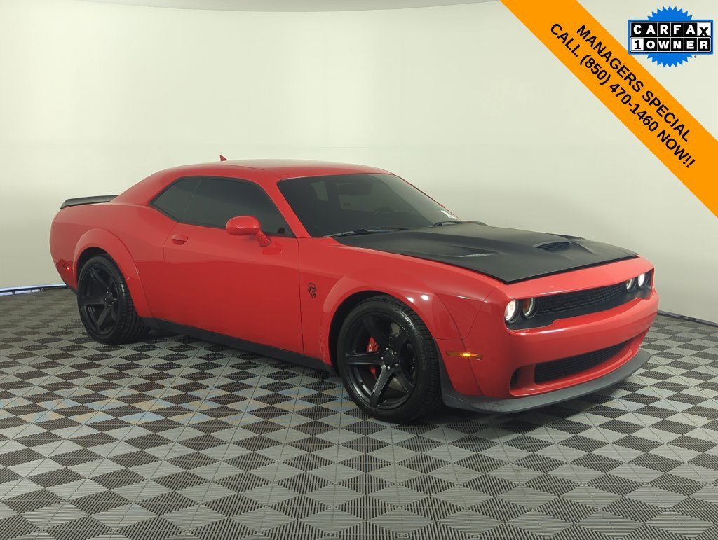 Used 2021 Red Dodge R/T Scat Pack Widebody image 8