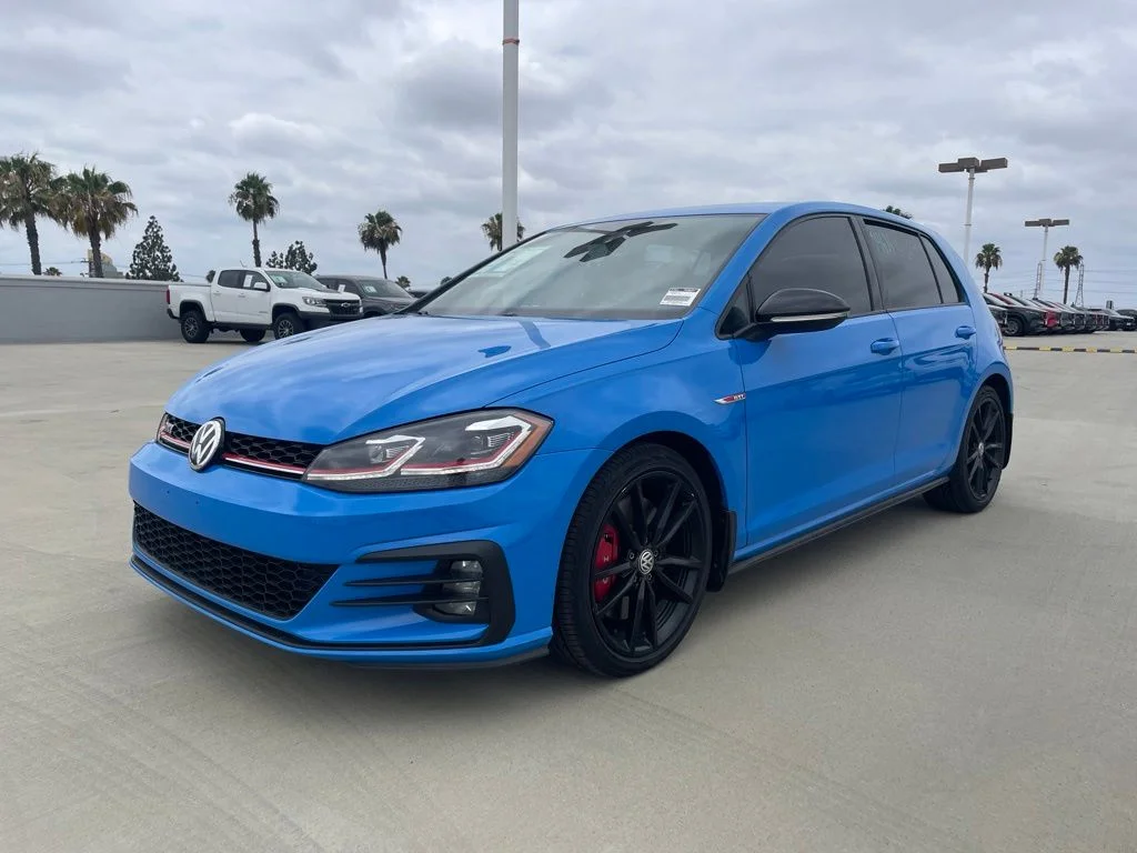 Used 2019 Blue Volkswagen 2.0T Rabbit Edition image 5