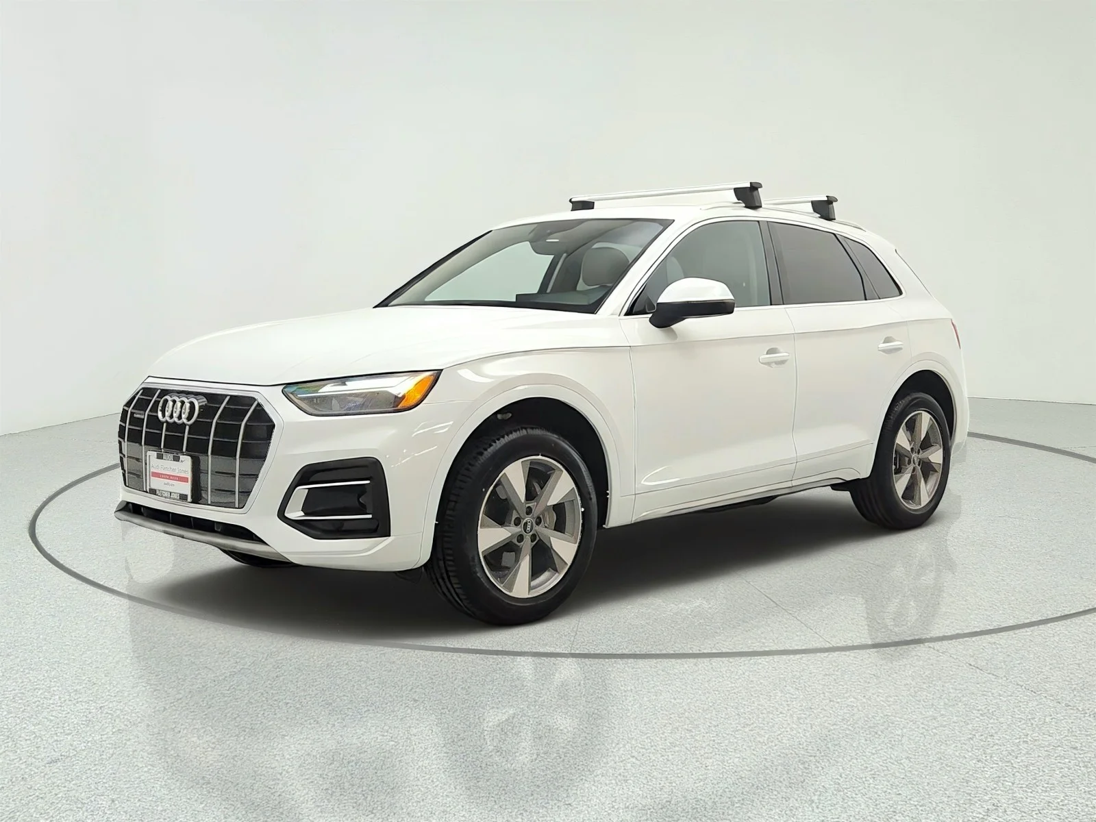 Used 2023 Glacier White Metallic Audi Premium image 1