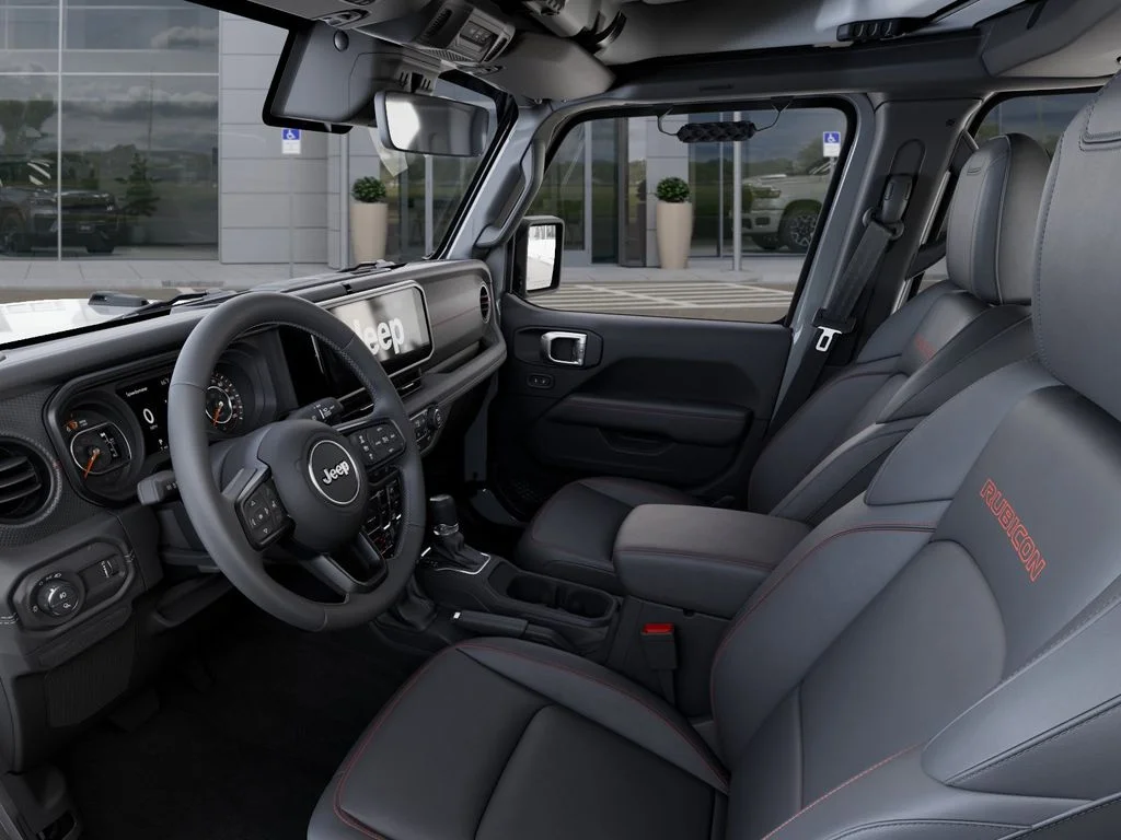 New 2026 Bright White Clear-Coat Exterior Paint Jeep Rubicon X image 22