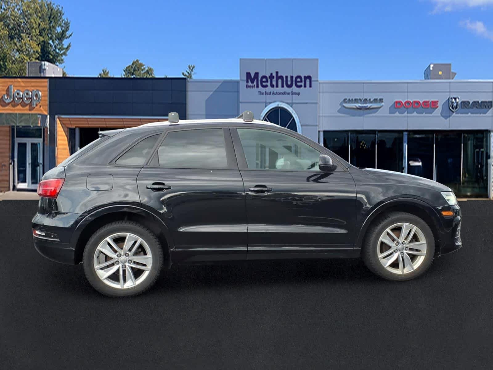 Used 2017 Audi Q3 Premium with VIN WA1ECCFS9HR001592 for sale in Methuen, MA