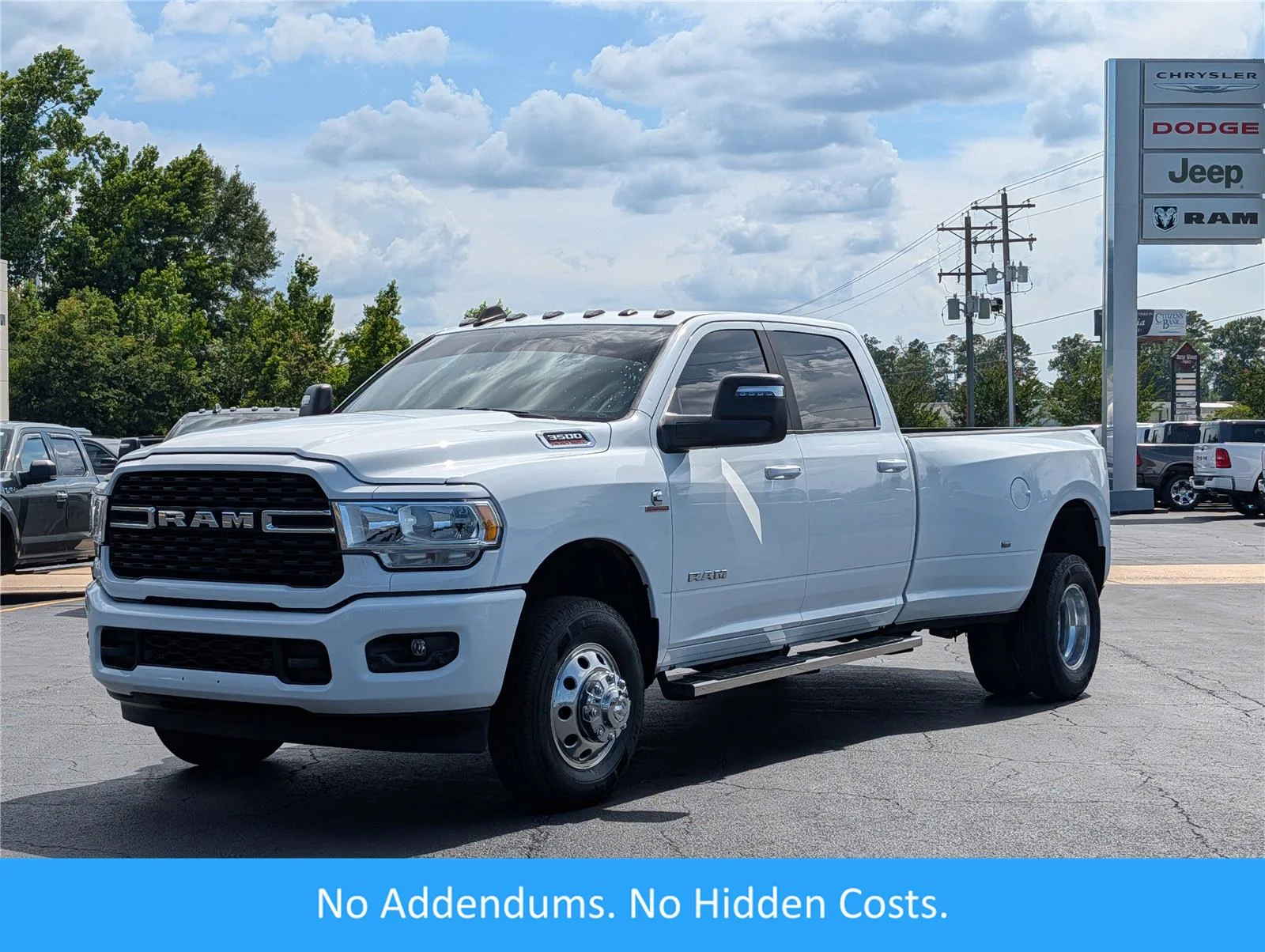 Used 2023 Bright White Clearcoat Ram Big Horn image 1