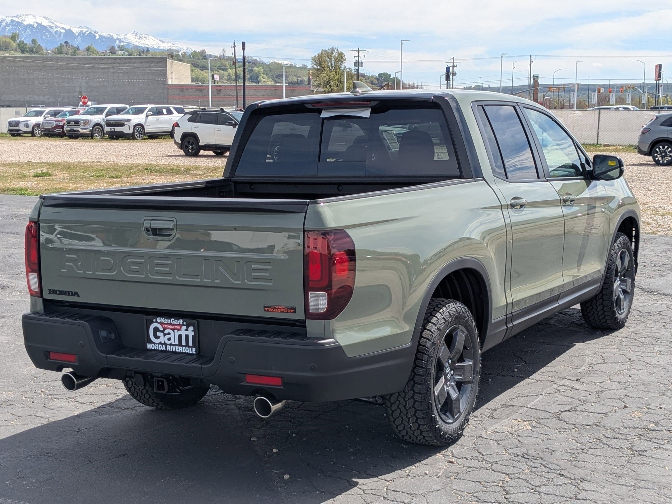 New 2026 Ash Green Metallic Honda TrailSport image 3
