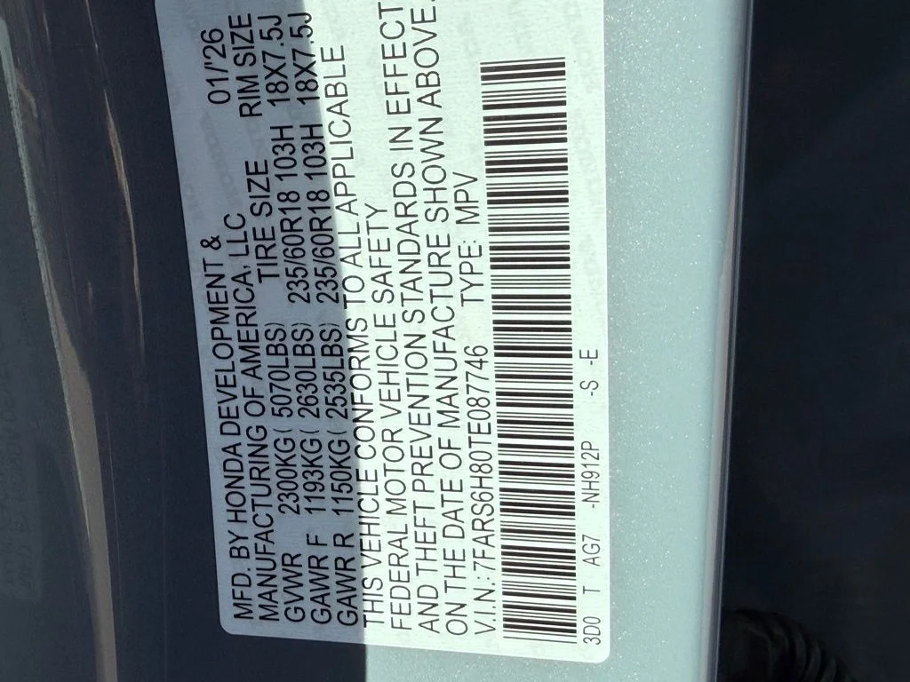 Certified Used 2026 Urban Gray Pearl Honda Sport-L image 29