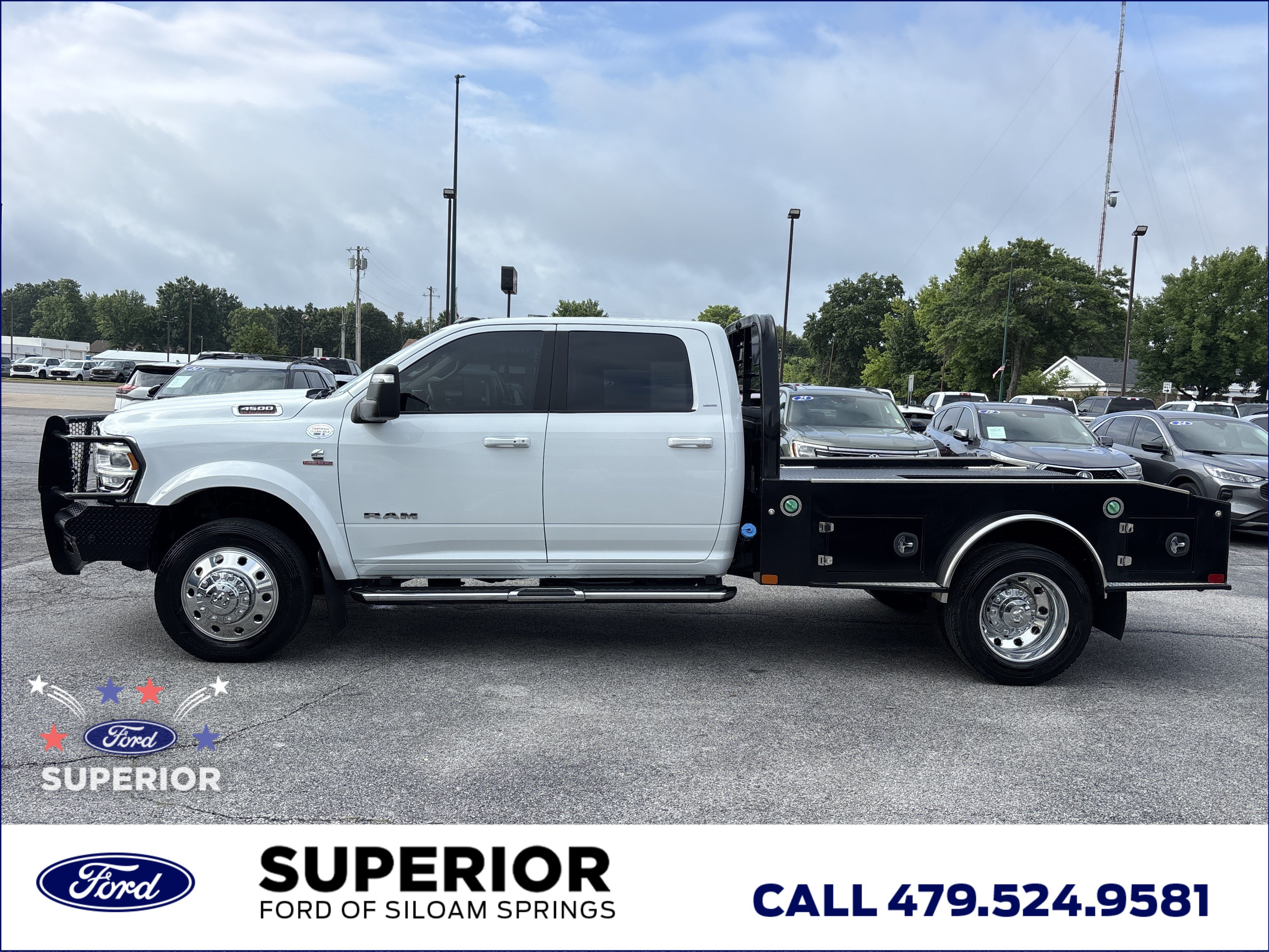 Used 2024 Bright White Clearcoat Ram Laramie image 7