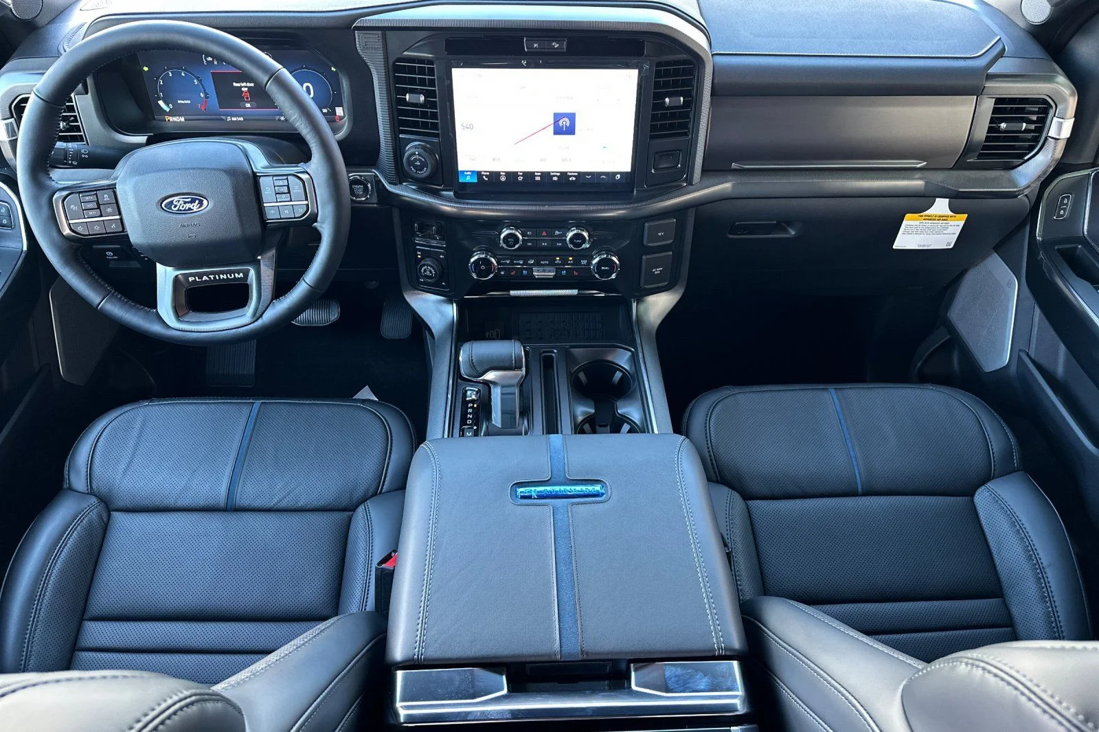 New 2025 Star White Metallic Tri-Coat Ford Platinum® image 9