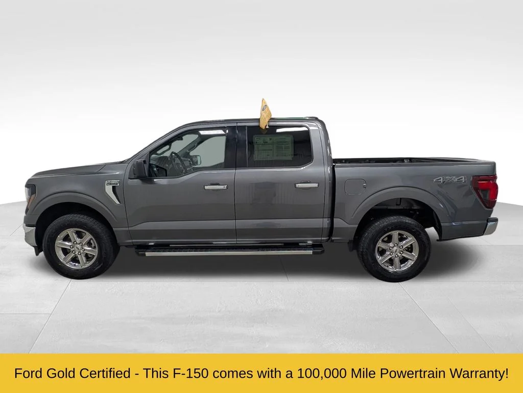 Certified Used 2025 Carbonized Gray Metallic Ford XLT image 1