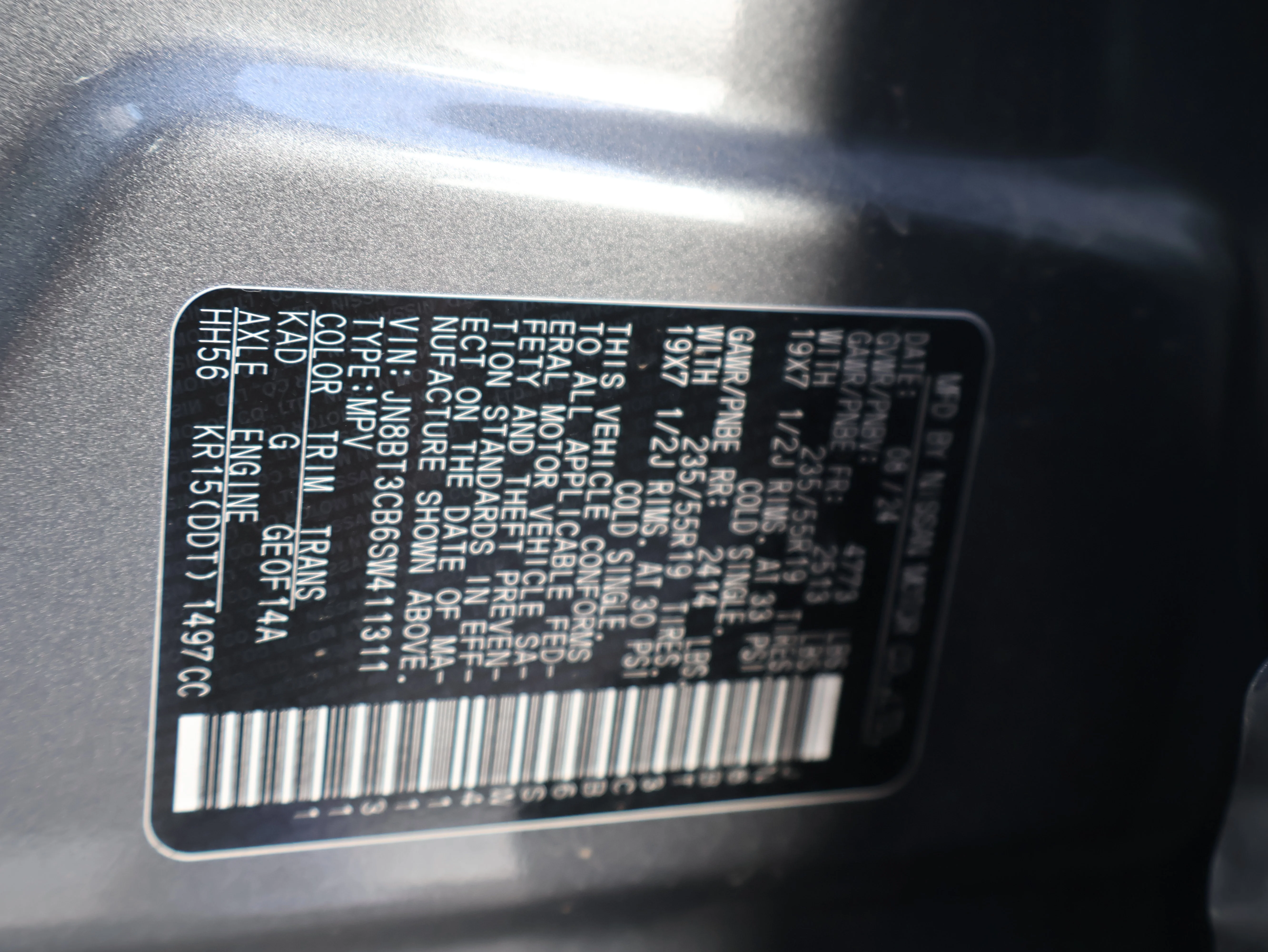 Used 2025 Gun Metallic Nissan SL image 41