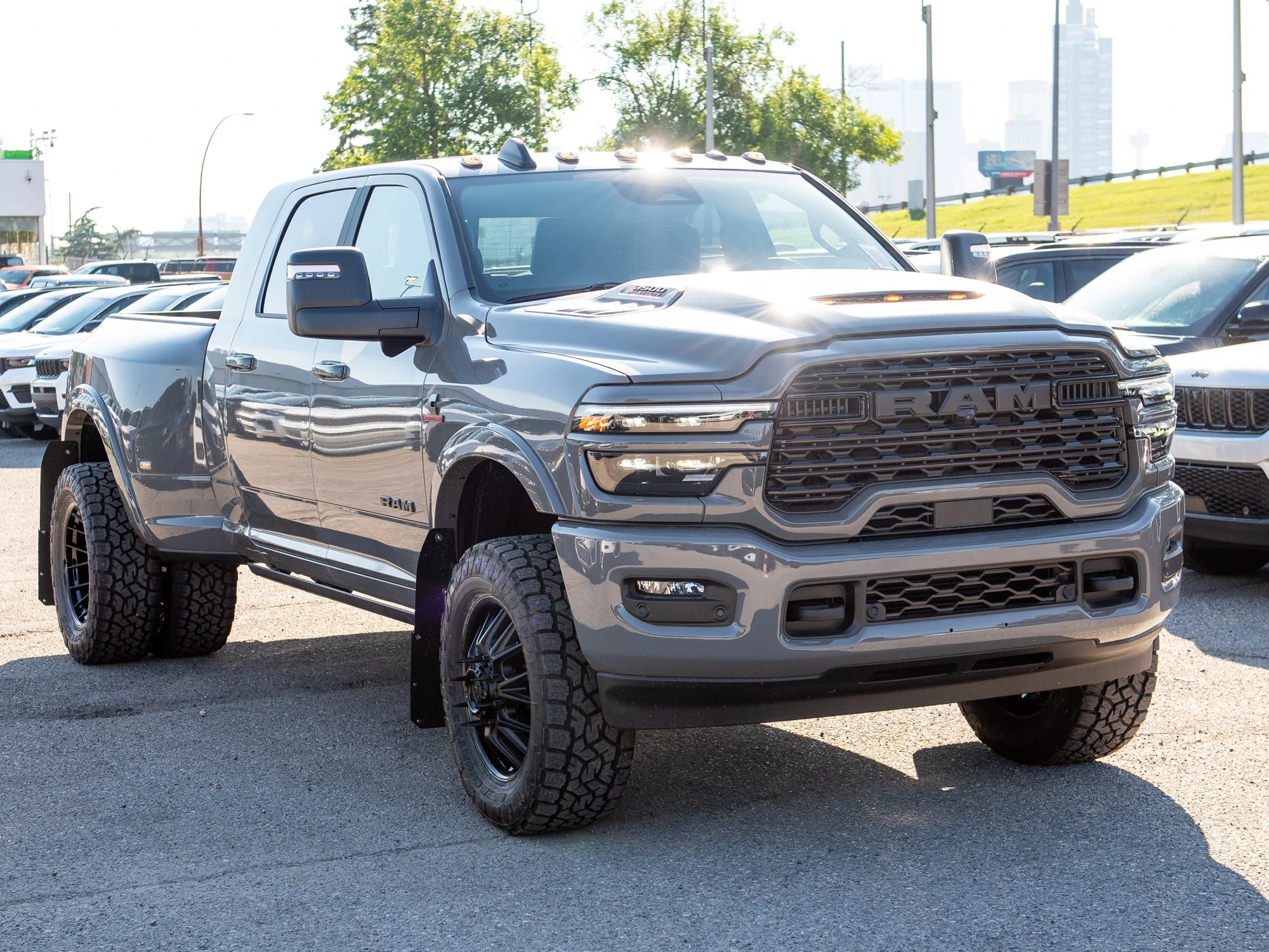 Used 2026 Grey RAM Limited* Mega Cab, 2 Inch Lift, 35 Inch Toyos, Trigger Industries Mudflaps image 13