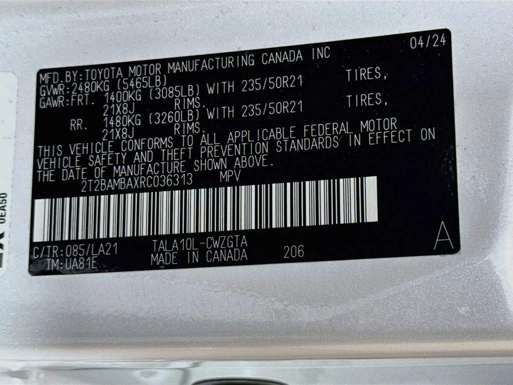 Used 2024 White Lexus 350 Luxury image 44