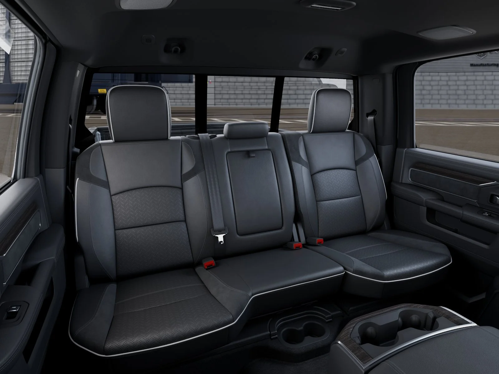 New 2026 Bright White Clear-Coat Exterior Paint RAM Laramie image 41